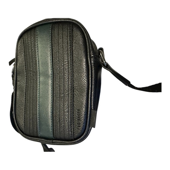 Ted Baker Black and Dark Green Crossbody Bag - Picture 7 of 9